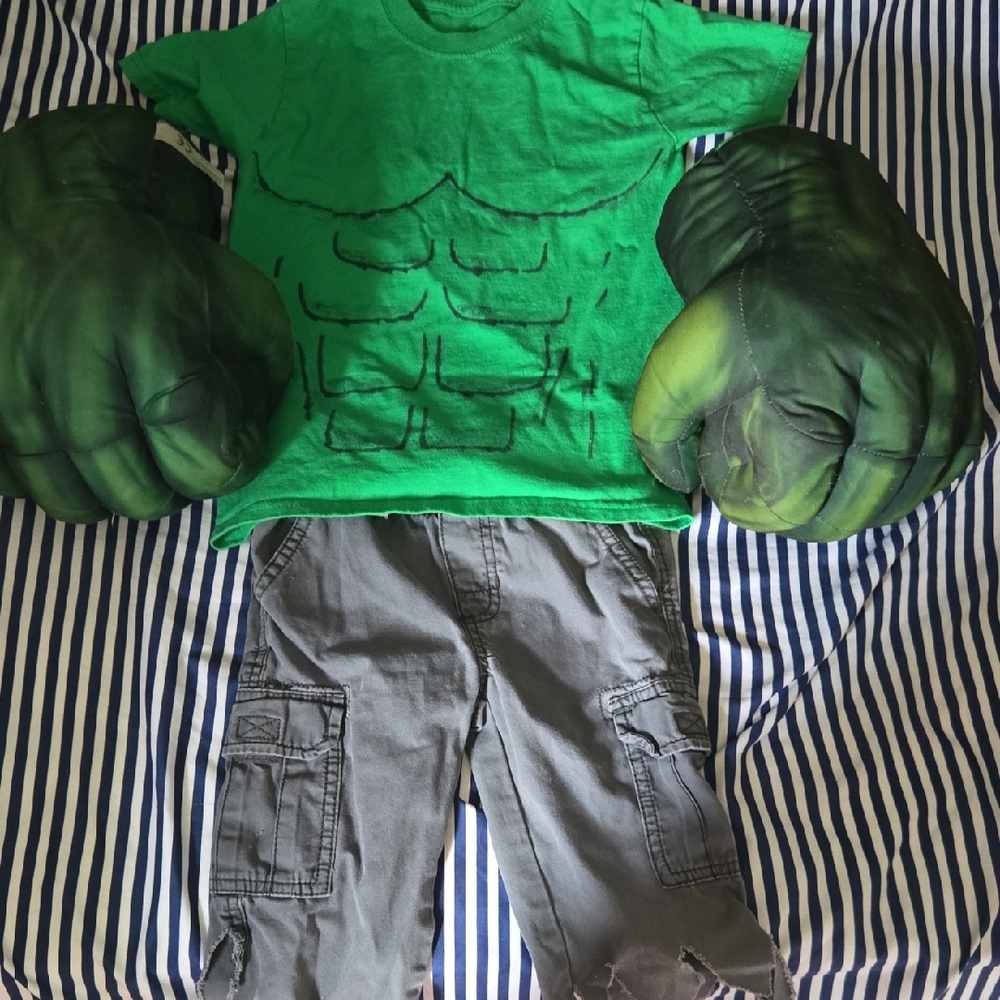 Marvel Green Superhero Costume Set